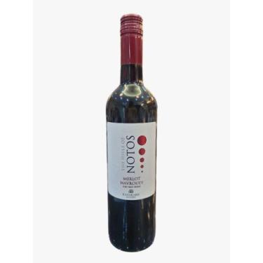 Imagem de Vinho Grécia Fino Tinto Seco - NOTOS - Merlot/Mavroudi - 750ML - Kanak