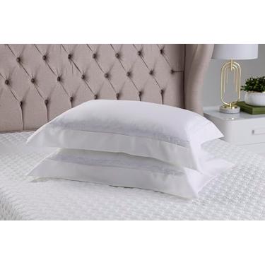 Imagem de JOGO DE LENÇOL DELICAT CADRÈ BRANCO 100% ALGODÃO CETIM 600 FIOS SOLTEIRO 3 PÇS