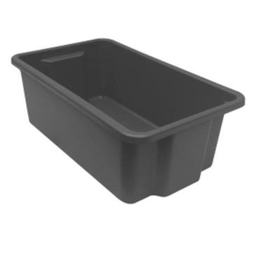Imagem de Caixa Organizadora 9 Litros Grafite Sem Tampa 42033 Presto