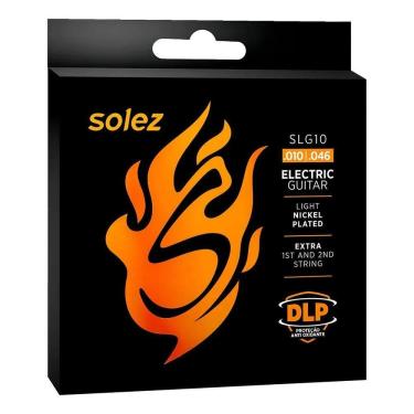 Imagem de 2X Encordoamento Solez Guitarra Cordas 010 Slg10