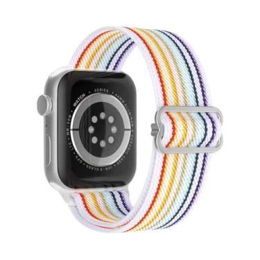 Imagem de Pulseira De Nylon Boêmia Para Apple Watch Ultra 49mm 41mm 45mm, Bracel