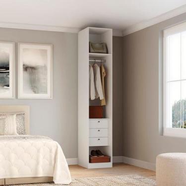 Imagem de Closet Modulado sem Portas com Gavetas 45cm Altezza - Belmax