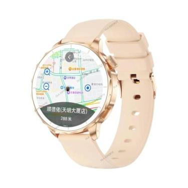 Imagem de Smartwatch Feminino De 18mm Com Tela HD AMOLED, 4GB, GPS, Trajetória, 