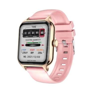 Imagem de Relógio Inteligente Masculino Com Tela Cheia, Chamada Bluetooth, Monit