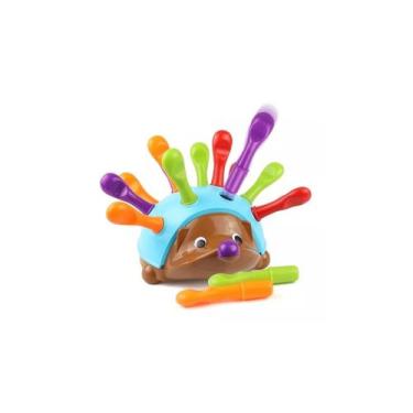 Imagem de Brinquedo de renda Hedgehog Fine Motor Montessori Original - Lightbek 