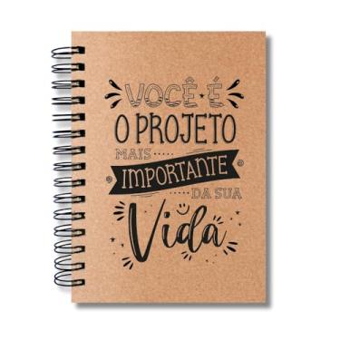 Imagem de Caderno Sem Pautas Capa Dura 200 Fls 400 Pág A5 Projeto