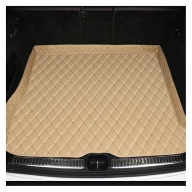 Imagem de Tapete de couro artificial de qualidade com cobertura total 3D para porta-malas de carro compatível com BMW E87 Série 1 E81 E82 F20 F21 Acessórios para carro(Beige 1 PCS,F20 2011-2019)