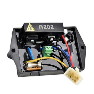 Imagem de 1 peça R202 estabilizador AVR regulador de tensão automático para gerador