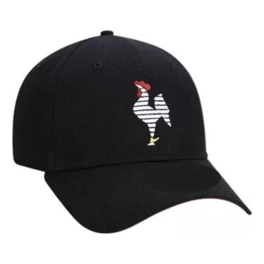 Imagem de Boné Aba Curva Futebol Atlético Mineiro Preto Galo En. Imedi