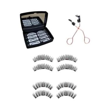 Imagem de Cílios Magnéticos 3D Naturais E Macios Reutilizáveis, Fáceis De Usar, 