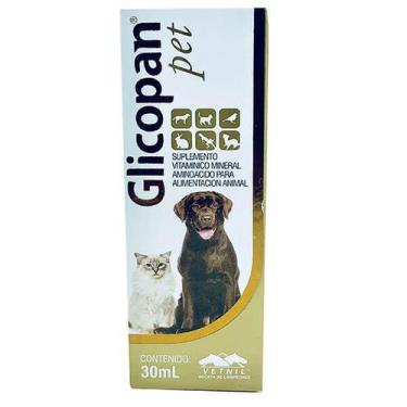 Imagem de Suplemento Glicopan Pet Cães e Gatos Vetnil 30ml