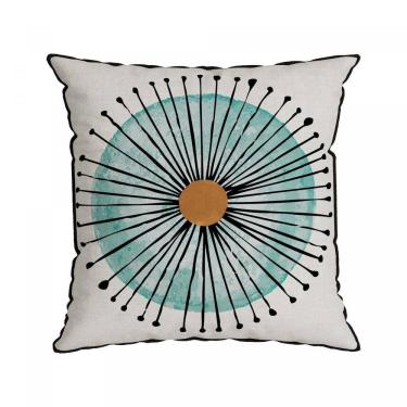 Imagem de Capa para Almofada com Cordonê 50x50cm Veludo Luxor Belchior Branco/Azul/Preto/Rosa