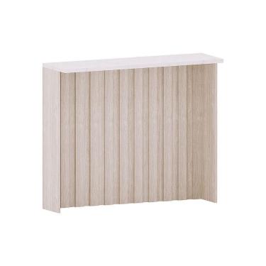 Imagem de Bancada Ilha 120cm Art Luciane Móveis Pátina-cinza Cristal