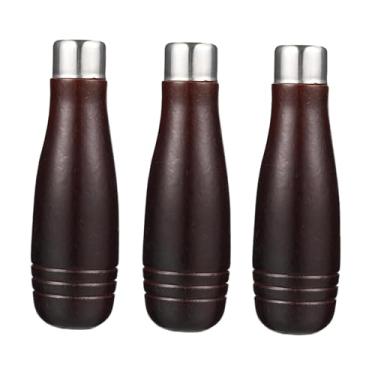 Imagem de Bothyi 3 peças de alças de madeira para arquivo, acessórios para trabalhar madeira com anel de metal, manutenção de garagem de dura, carpintaria, raspa de