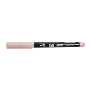 Imagem de Caneta Marcador Brush Rosa Pastel Cis
