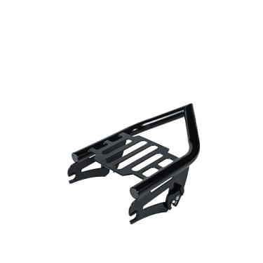 Imagem de Bagageiro destacável com dois apoios Sissy Bar Bagageiro para Harley Touring Electra Glide Road King Street Glide Road Glide Road Glide 2014+ (estilo A)