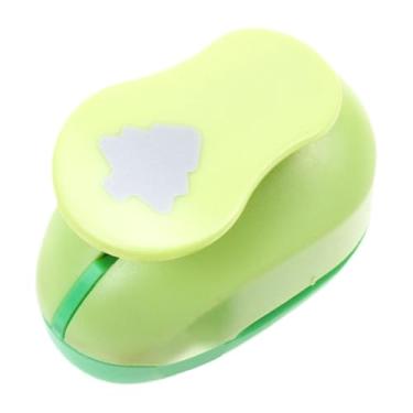 Imagem de KiBcsLic Máquina de estampagem de papel Stamp Edge Kids Paper Craft Punch com alavanca, leve para cartões, álbuns 7,1x4,4x6 cm, cor aleatória, Style C