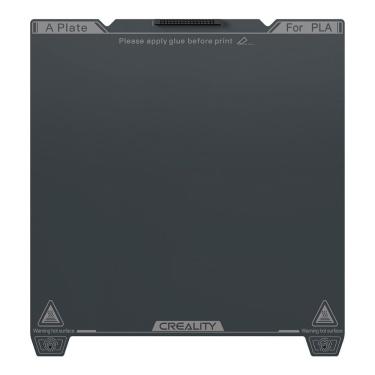 Imagem de Placa para Plataforma de Impressão 3D Lisa Creality PEI 235x235mm K1C sem Adesivo Magnético