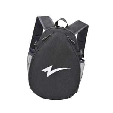 Imagem de YIJU Bolsa para raquete de tênis, mochila para guardar raquetes com alça de ombro ajustável, bolsa para badminton, mochila para tênis, Cinza Escuro
