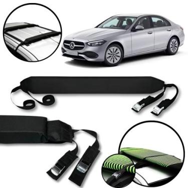Imagem de Rack Teto Prancha Surf Carro Com Cinta Mercedes Classe C - BR18