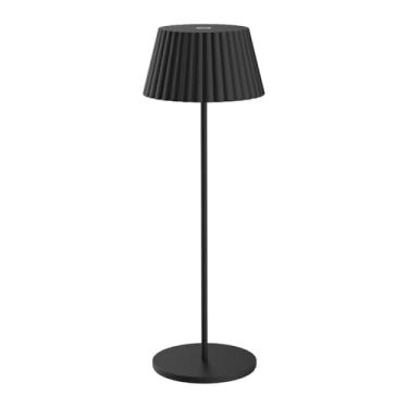 Imagem de Newhouse Lighting Raven, Candeeiro de mesa preto 2700K regulável sem fio USB-C recarregável NHTL-RA-BLK, luminária de mesa sem fio para sala de estar, quarto, mesa de centro e outras decorações de