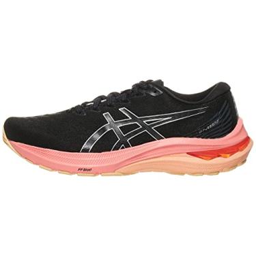 Imagem de ASICS Tênis de corrida feminino GT-2000 11, Preto/prata pura, 35