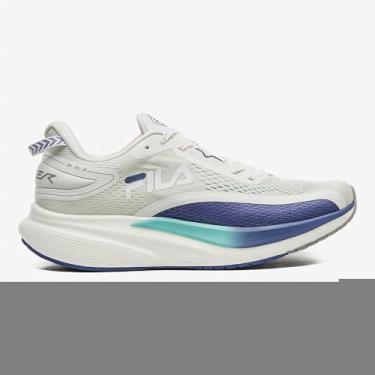 Imagem de Tênis Fila Racer T2 Extreme Feminino Off White e Roxo
