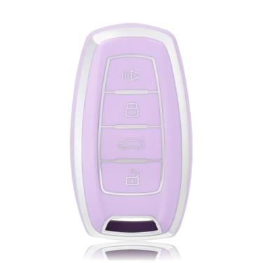 Imagem de Capa para chave remota de carro TPU moderna para grande parede, Haval Hover, H1, H4, H6, H7, H9, F5, F7, H2S, GMW, Coupe protegido e sem chave