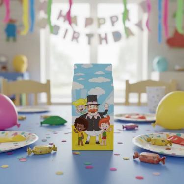 Imagem de Kit 30 Lembrancinhas Milk Mundo Bita Festa Infantil Aniversário