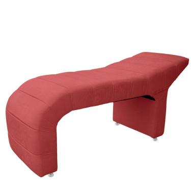 Imagem de Maca Estofada Julia Para Estetica Facial Sombrancelha E Cilios Suede Cor Rose