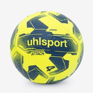 Imagem de Bola Campo Uhlsport Attack N3 e N4, Amarelo, 4