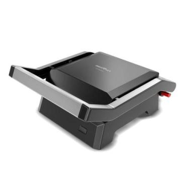 Imagem de Grill Britânia Abertura Dura Mais 520W BGR06A 220V, Preto, 220V