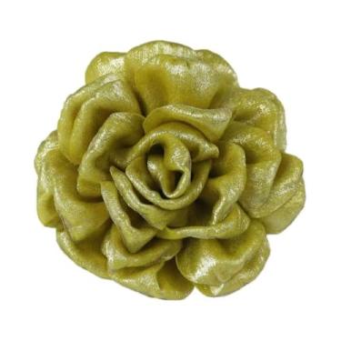 Imagem de Broches vintage de flor de rosa grandes broches de lapela para mulheres tecido de cetim brilhante broche grande para casaco, vestido, cachecol, chapéu, roupas, roupas, casamento, dança, acessórios