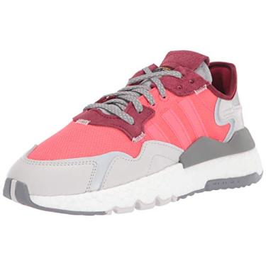 Imagem de Tênis feminino Adidas Originals Nite Jogger Reflective, Shock Red/Shock Red/Grey One, 6.5