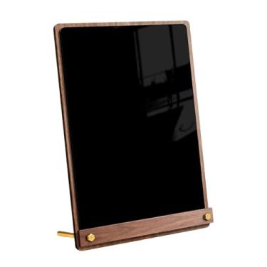 Imagem de shamjina Mini Quadro Negro para Menu, Suporte em Formato de L, Decorativo, Etiqueta de Mesa, Etiqueta para Buffet, de Alimentos para Loja, Cartaz de Exibição, L
