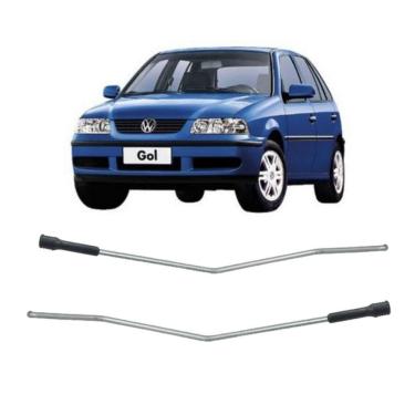 Imagem de Kit Par Pinos Trava Para Portas Dianteiras Gol G3 E G4