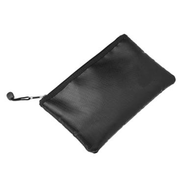 Imagem de LiebeWH Bolsa para Documentos à Prova de Fogo, Silicone Líquido Leve, Proteção de Camada Dupla, Camada Externa 1200F, Ideal para Documentos Importantes e Viagens (27 * 16CM)
