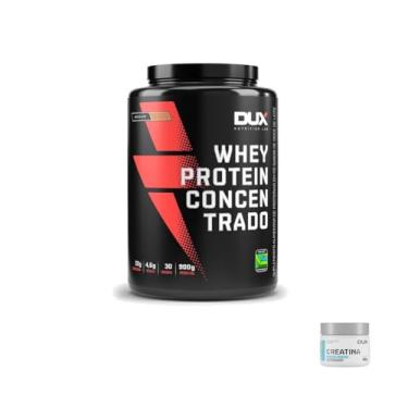 Imagem de Kit Whey Protein Concentrado 900g Doce de Leite + Creatina Monohidratada DUX 100g