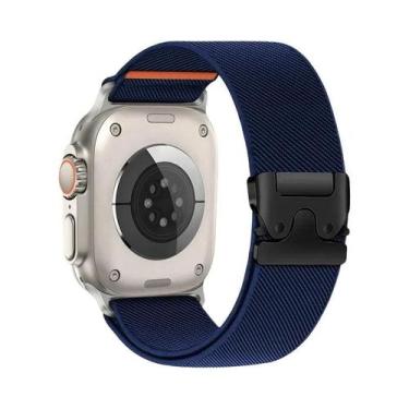 Imagem de Correias De Nylon Para Apple Watch Série 9 8 SE 5 6 7 46mm 42mm 41mm 4