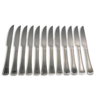 Imagem de Conjunto de Facas de Churrasco, Inox, 12 Peças, 23cm de Comprimento, 50g
