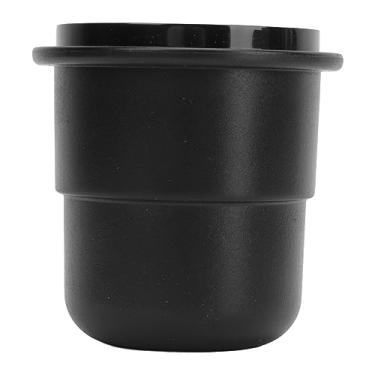 Imagem de Phefop Copo Doseador, Caneca Doseadora de café de Plástico Com Prevenção de Vazamento, Alimentador de pó de café de 58 Mm para Uso Doméstico e de (Preto 58MM)