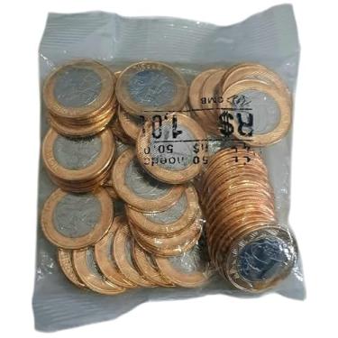 Imagem de Sachê Lacrado De Moedas Comemorativas Olimpiadas JUDÔ (50 Moedas) FC