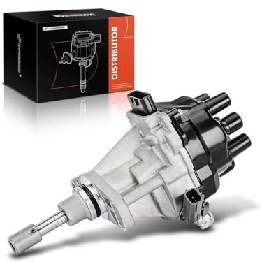 Imagem de A-Premium Distribuidor de ignição com tampa e rotor compatível com Nissan Frontier 1998-2004 Xterra 2000-2004 Pickup 2005-2010 NP300 2009-2012 2.4L