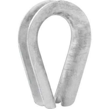 Imagem de Anilha Para Cabo De Aço 7/8 Pesado Galvanizada Vonder Plus