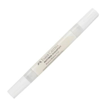 Imagem de Marcador Multimark Criativo Shake & Paint 2 Em 1 Faber-castell (1 Unidade). Branco