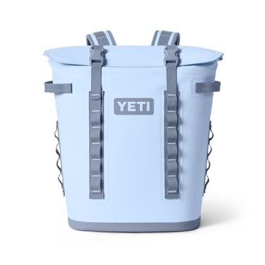 Imagem de Mochila cooler YETI Hopper M20 Laterais macias, com acesso MagShield, azul-celeste (big sky blue)