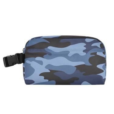 Imagem de TSENQUE Lancheira personalizada azul marinho camuflada para mulheres meninas lancheira masculina crianças lancheira para trabalho macia portátil rosa engraçada bolsa térmica para meninos