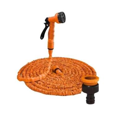 Imagem de Mangueira De Jardim Expansível 25FT-200FT Com Pistola De Água De Alta 