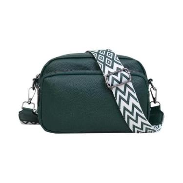 Imagem de Bolsa Transversal Retro Feminina Simples Moda Bolsa Pequena De Ombro Ú