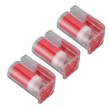 Imagem de GLOGLOW Gaiola de Marcação de Abelha Rainha, Ferramenta de Plástico, Captura e Etiqueta de Abelhas Rainha, Auxílio de Apicultura Com Uma Mão para Apicultores 3,5x1,4in (Vermelho)